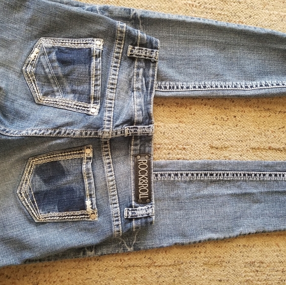 Rock & Roll Cowgirl Jeans Size 28×32 - Picture 2 of 11